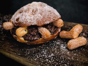 Pan con churros