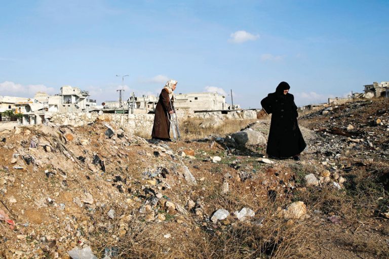 Mideast Syria Hard Homecoming