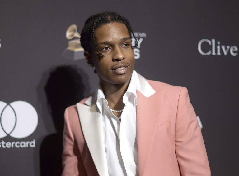 AP Photo, A$AP Rocky,Fotografía de archivo del 9 de febrero de 2019 del rapero A$AP Rocky en una gala previa a los premios Grammy en Beverly Hills, California. (Foto de Richard Shotwell/Invision/AP, Archivo)