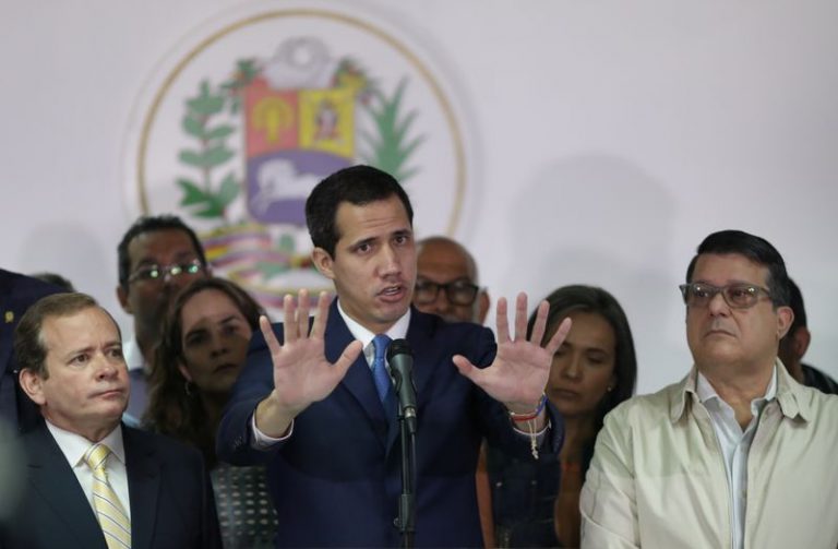 LYNXMPEG051MD.jpg,El líder de la oposición venezolana, Juan Guaidó, a quien muchos países reconocen como presidente encargado, ofrece una conferencia de prensa en Caracas. 6 de enero de 2020. REUTERS/Manaure Quintero; Crédito: Manaure Quintero, Reuters