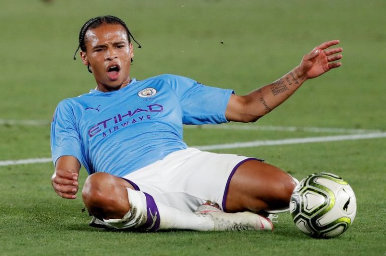 LYNXMPEG0G1QM.jpg,FOTO DE ARCHIVO: El internacional alemán  Leroy Sané durante un amistoso de pretemporada del City frente a Yokohama F Marinos en Japón. 27 de julio de 2019. REUTERS/Issei Kato; Crédito: Issei Kato, Reuters