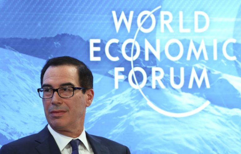 LYNXMPEG0L142.jpg,El secretario del Tesoro estadounidense, Steven Mnuchin, asiste a una sesión del 50° encuentro anual del Foro Económico Mundial, en Davos, Suiza. 22 de enero de 2020. REUTERS/Denis Balibouse.; Crédito: DENIS BALIBOUSE, Reuters