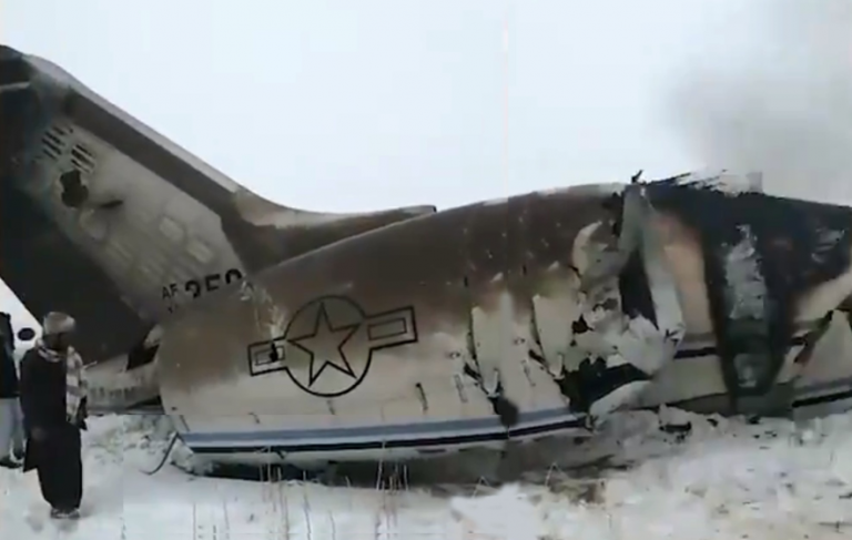 derribo-avion-militar-afganistan
