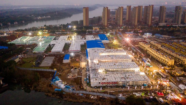 Wuhan's Huoshenshan hospital completed
