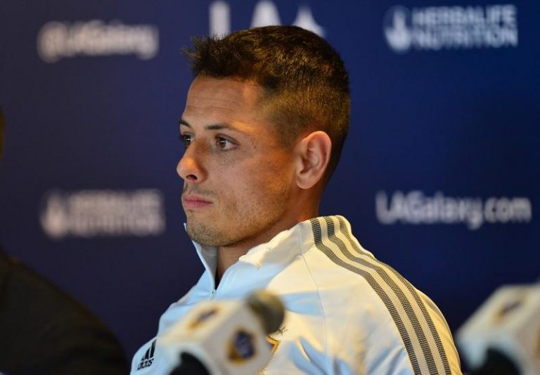 LYNXMPEG1B1R8.jpg,Foto de archivo de Javier Hernández durante su presentación como jugador del LA Galaxy. Los Ángeles, California, EEUU. 23 de enero de 2020.
CREDITO OBLIGADO USA TODAY/Gary A. Vasquez; Crédito: Array, Reuters
