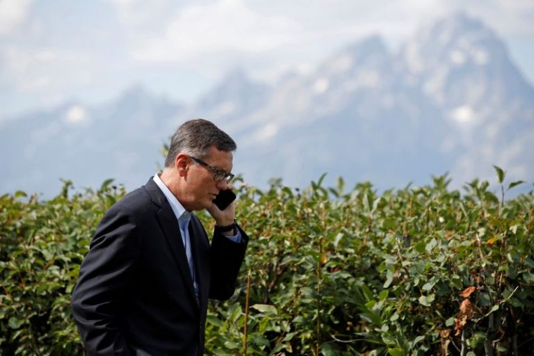 LYNXMPEG1J1BR.jpg,Imagen de archivo del vicepresidente de la Reserva Federal, Richard Clarida, durante una conferencia en Jackson Hole, Estados Unidos, Agosto 23, 2019.  REUTERS/Jonathan Crosby; Crédito: jonathan crosby, Reuters