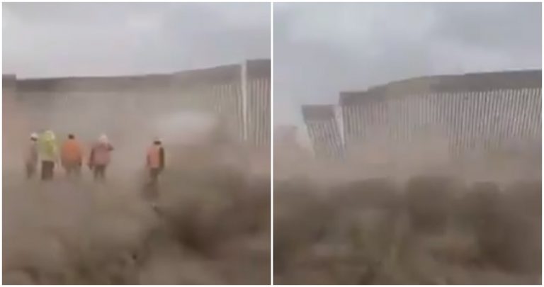 Hanna derrumba el muro