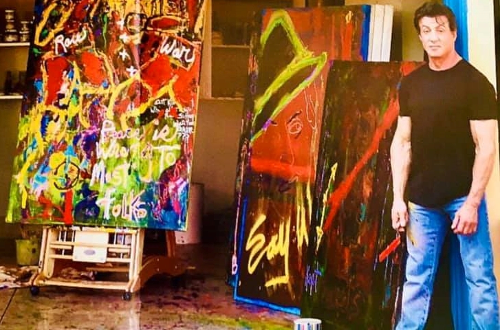 Sylvester-Stallone-expone-su-desconocida-faceta-como-pintor-en-museo-de-Alemania