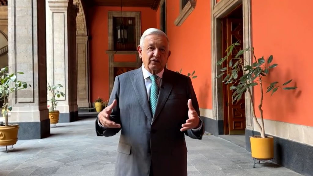 AMLO reaparece en video para explicar qué ocurrió