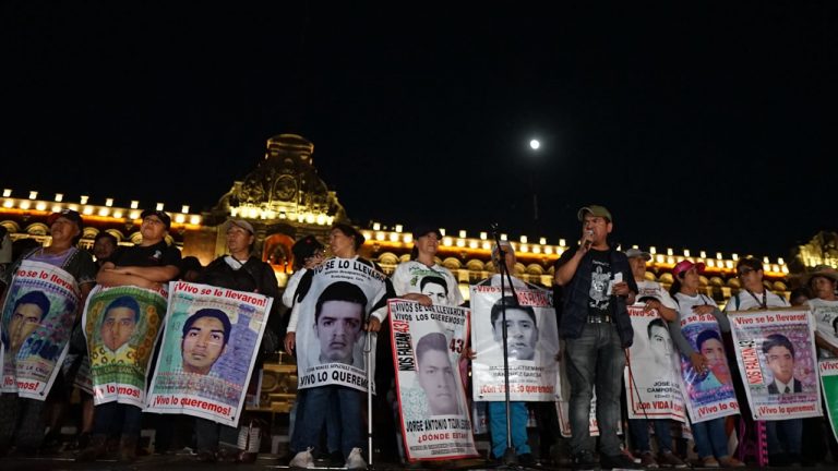 a nueve años de la desaparición de 43 normalistas, Ayotzinapa pervive,Foto: Silvana Flores