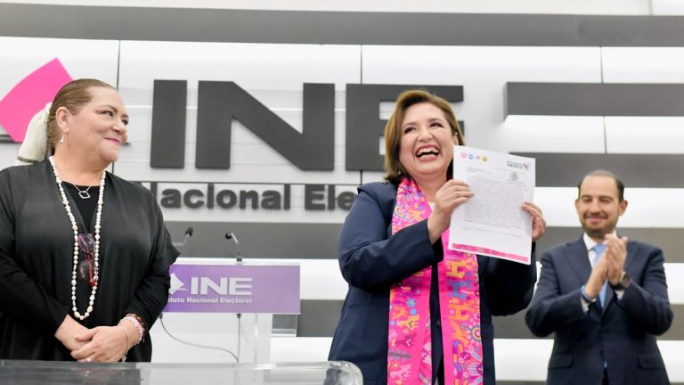 registro de xochitl galvez ante el ine