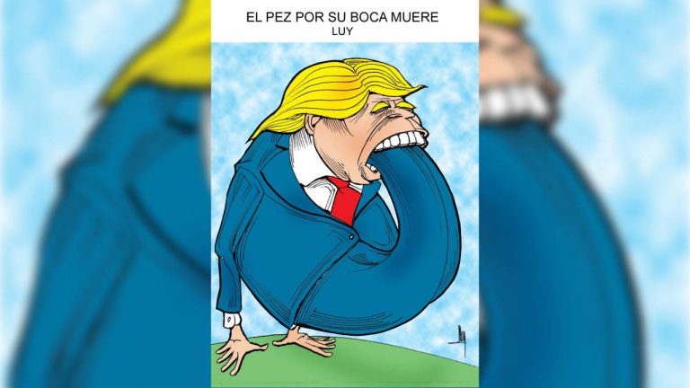 Trump - el pex por su boca muere - Luy