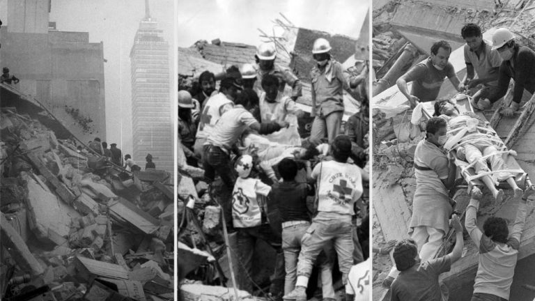 Sismo del 85,Crédito: Libro Lo que el terremoto se llevó / Cortesía Daniel Gallardo