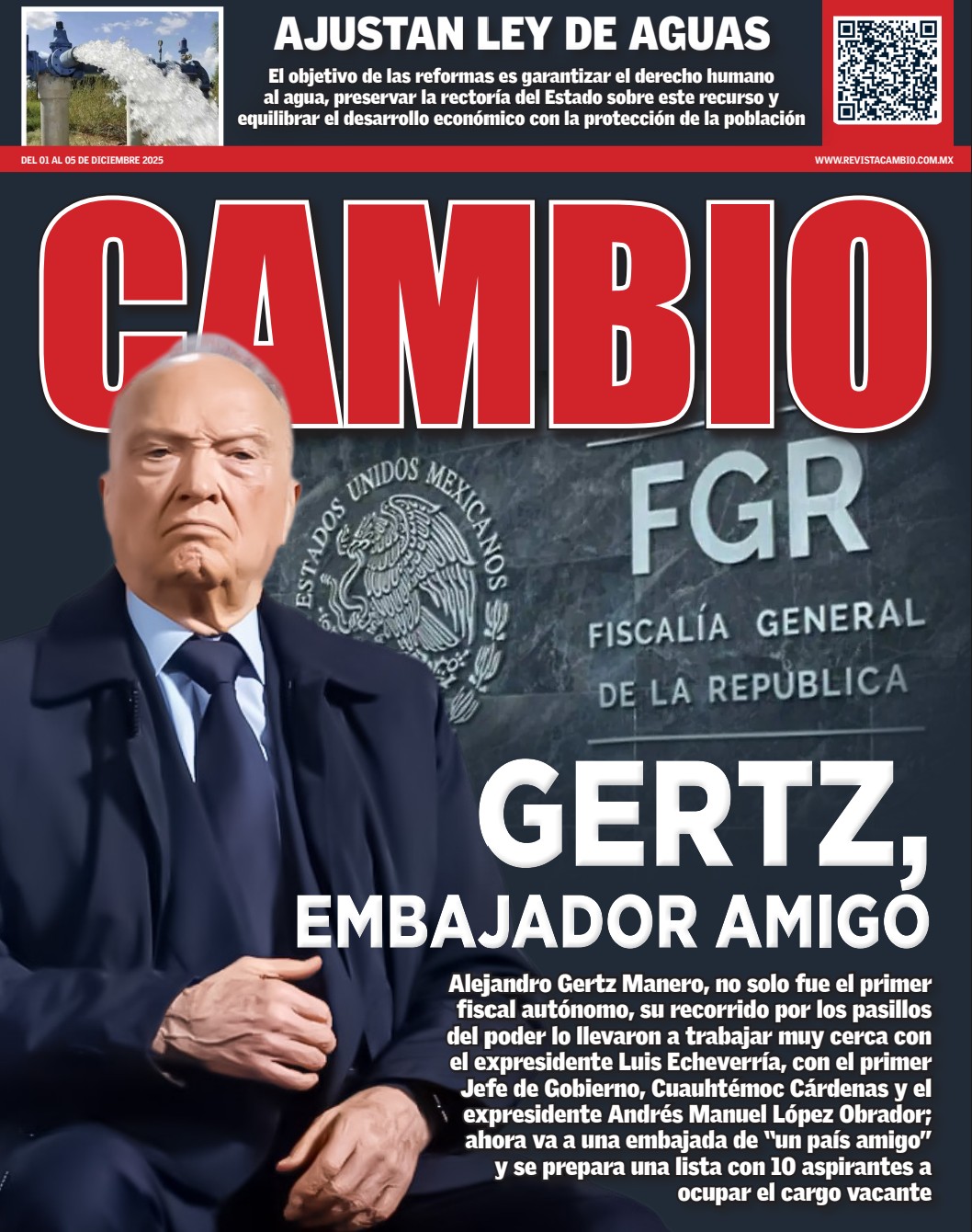 Gertz, embajador amigo