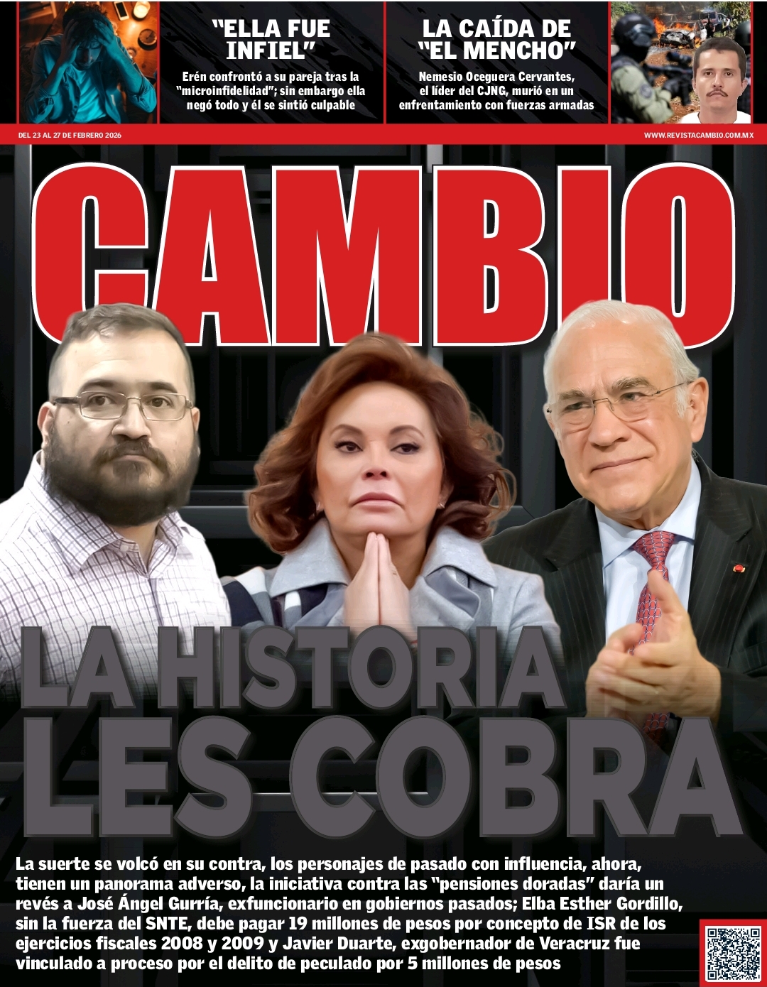 La historia les cobra