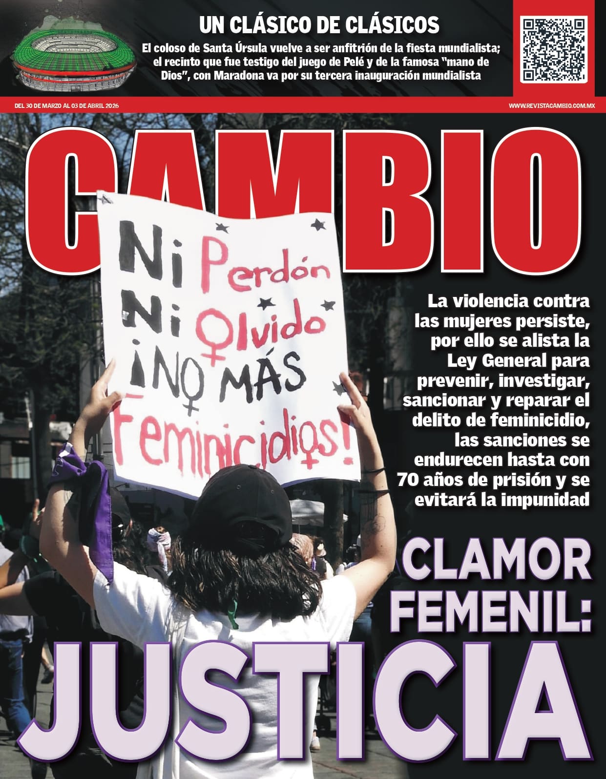 Clamor femenil: justicia