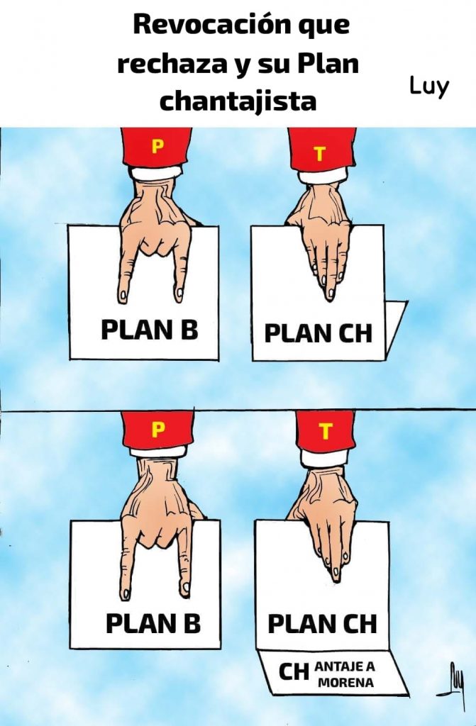 Revocación que rechaza y su plan chantajista - Luy
